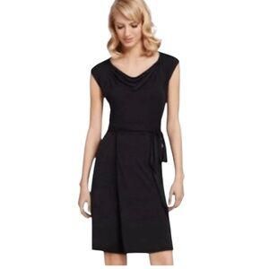 Cabi Stretchy Body Hugging Dress Black